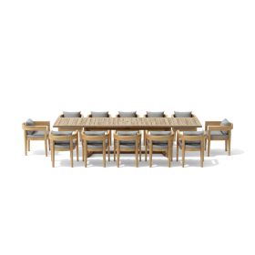 SET-175 13-PC CORONADO DINING EXTENSION TABLE