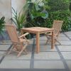 BAHAMA CLASSIC 3-PC BISTRO TABLE SET